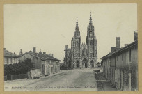 ÉPINE (L'). 98-LEPINE (Marne). La Grande Rue et l'église Notre-Dame / N. D., photographe.