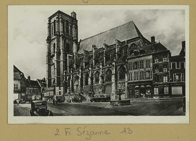 SÉZANNE. -6-Église St-Denis (XVIème s.).