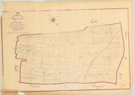 Bréban (51084). Section A3 échelle 1/2500, plan napoléonien sans date (copie du plan napoléonien), plan non régulier (papier)