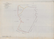 Cernay-lès-Reims (51105). Section U6 2 échelle 1/2500, plan remembré pour 1926, plan régulier (papier).