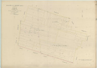 Aulnay-sur-Marne (51023). Section B9 échelle 1/1000, plan mis à jour pour 1912, plan non régulier (papier)