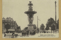 REIMS. Reims avant la Grande Guerre - Fontaine Bartholdi, Place de la République.
ÉpernayThuillier.Sans date