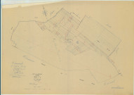 Vert-Toulon (51611). Section F2 échelle 1/1250, plan mis à jour pour 1958, plan non régulier (papier)