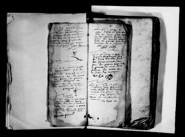 Reims. Saint-Julien. Baptêmes, mariages, sépultures 1658-1684