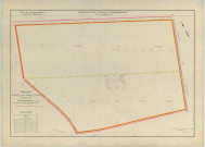 Aulnay-sur-Marne (51023). Section ZE échelle 1/2000, plan remembré pour 1961 (renouvelé pour 1961), plan régulier (papier armé)