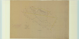 Val-des-Marais (51158). Morains (51383). Section A1 2 échelle 1/2000, plan mis à jour pour 1948 (ancienne section A1 1e partie), plan non régulier (papier)