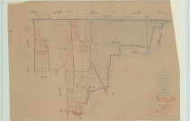 Val-de-Vesle (51571). Section C3 2 échelle 1/2500, plan mis à jour pour 1933, ancienne commune de Courmelois (51189), plan non régulier (papier).