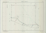 Broussy-le-Grand (51090). Section ZX échelle 1/2000, plan remembré pour 01/01/1984, plan régulier de qualité P5 (calque)