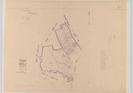 Mutigny (51392). Section C U échelle 1/2500, plan mis à jour pour 1963, plan non régulier (papier).
