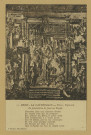 REIMS. 13. La Cathédrale - Trésor - Tapisserie La présentation de Jésus au Temple Comment jadis une chascune femme Au temple aloit afin de présenter Son premier fils, Marie, la noble dame Très humblement y a voulu porter Son fils Jhésus, pour la loy contempler Et n'en avoit quelque nécessité De Samuel est assez à noter Que en pareil cas fust au temple porté.
ReimsF. Rothier, phot-édit. (51 - Reimsphototypie J. Bienaimé).Sans date