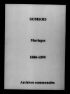 Somsois. Mariages 1880-1899