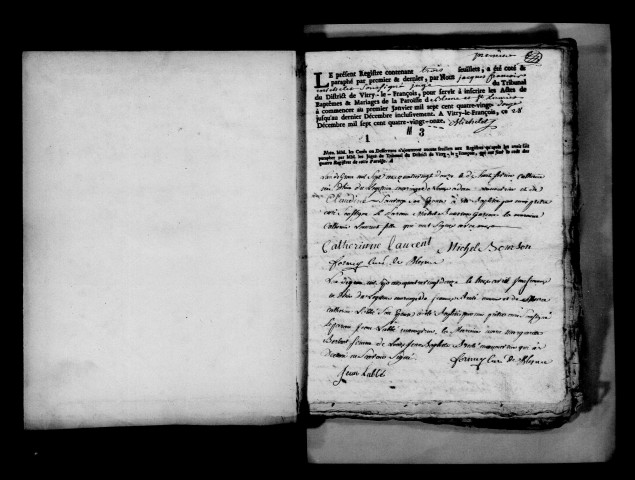 Blesme. Naissances, mariages, décès 1792-1812