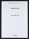 Morangis. Décès 1893-1929