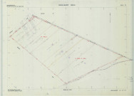 Beine-Nauroy (51046). Section ZK échelle 1/2000, plan remembré pour 1988, plan régulier de qualité P5 (calque).