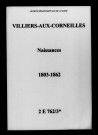 Villiers-aux-Corneilles. Naissances an XI-1862
