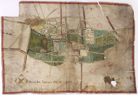 Plan du village de Bezannes (1684)