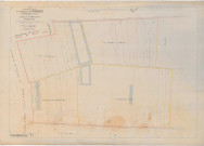 Warmeriville (51660). Section Y1 échelle 1/1250, plan remembré pour 1923, plan régulier (papier).