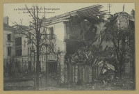 ÉPERNAY. Le bombardement en Champagne-5-Épernay-Rue du Commerce.
EpernayÉdition Lib. J. Bracquemart.Sans date