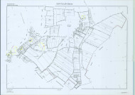 Vert-Toulon (51611). Tableau d'assemblage 1 échelle 1/5000, plan remembré pour 2009, plan régulier (calque)