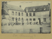 CHAUMUZY. École s et Mairie.
(51 - Reimsimp. Bron-Bourquin).[vers 1906]