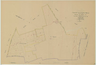 Saint-Chéron (51475). Section A4 échelle 1/2000, plan mis à jour pour 1955, plan non régulier (papier)