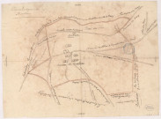 Plan de la seigneurie de Mombleru, 1743.