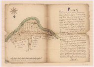Plan d'un terrain nommé le Plistre, terroir de Bisseuil (mai 1771), Nicolas Petit