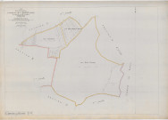 Cernay-lès-Reims (51105). Section U5 2 échelle 1/1250, plan remembré pour 1926, plan non régulier (papier).
