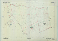 Saint-Hilaire-le-Grand (51486). Section YP 2 échelle 1/2000, plan remembré pour 1983 (extension sur Jonchery-sur-Suippe sections ZA, ZB et ZC), plan régulier (calque)