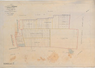 Warmeriville (51660). Section Z échelle 1/2500, plan remembré pour 1923, plan régulier (papier).