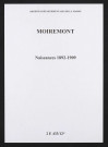 Moiremont. Naissances 1892-1909