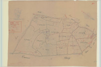 Merfy (51362). Section A2 échelle 1/1250, plan mis à jour pour 1934, plan non régulier (papier).