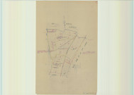 Pontfaverger-Moronvilliers (51440). Section A U échelle 1/5000, plan mis à jour pour 1955, plan non régulier (papier).