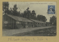 SAINT-HILAIRE-LE-PETIT. Les ruines de Saint-Hilaire-le-Petit. La Poste.
Édition Fontaine.[vers 1925]