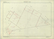 Bazancourt (51043). Section ZK échelle 1/2000, plan renouvelé pour 1967, plan régulier (papier armé).