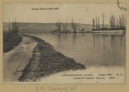 DORMANS. Grande guerre 1914-1918-Dormans-Le port-The port / M.D, photographe.
(33BordeauxPhototypie Marcel Delboy).[vers 1940]