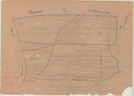 Dampierre-au-Temple (51205). Section C1 échelle 1/2000, plan mis à jour pour 1932, plan non régulier (papier)