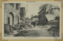 CHÂLONS-EN-CHAMPAGNE. Guerre 1914-1918. Villes bombardées de la Marne.