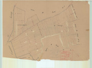 Germigny (51267). Section B5 échelle 1/1000, plan mis à jour pour 1933, plan non régulier (papier).