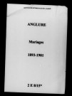 Anglure. Mariages 1893-1901