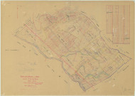Togny-aux-Bœufs (51574). Section A échelle 1/2500, plan mis à jour pour 1957, plan non régulier (papier)