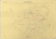 Neuville-au-Pont (La) (51399). Section ZM échelle 1/2000, plan remembré pour 1977 (extension sur Chaudefontaine section ZE), plan régulier (papier armé)