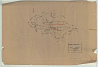Reims-la-Brûlée (51455). Tableau d'assemblage échelle 1/10000, plan mis à jour pour 1993, plan non régulier (calque)