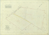 Sommesous (51545). Section ZL échelle 1/2000, plan remembré pour 1968, plan régulier (papier armé)