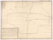 Plan général du terroir de Neuville sous Arzillière (1776), Charles François Bonvallet