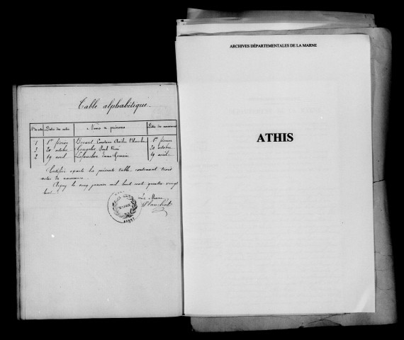 Aigny. Naissances 1887