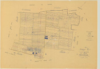 Bussy-Lettrée (51099). Section E1 échelle 1/2500, plan mis à jour pour 1963, plan non régulier (papier)