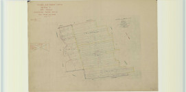 Aulnay-sur-Marne (51023). Section C1 échelle 1/2000, plan révisé pour 1950 (anciennes feuilles C1 et C2), plan non régulier (papier)