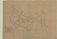 Essarts-lès-Sézanne (Les) (51235). Section A5 échelle 1/1250, plan mis à jour pour 01/01/1933, non régulier (calque)