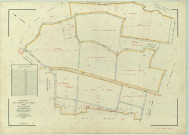 Saint-Quentin-le-Verger (51511). Section ZD 1 échelle 1/2000, plan remembré pour 01/01/1969, régulier avant 20/03/1980 (papier armé)